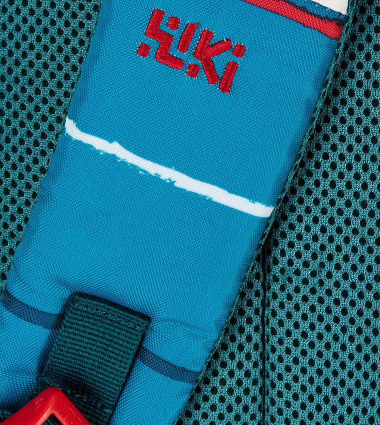 Striped Zip Around Backpack