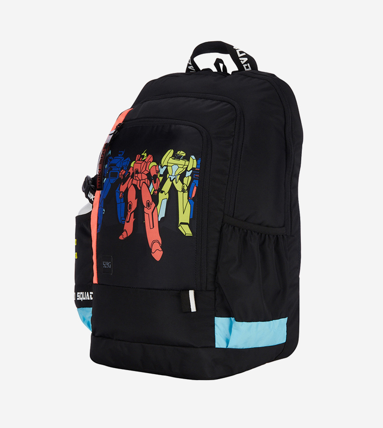 Printed Zip Around Backpack