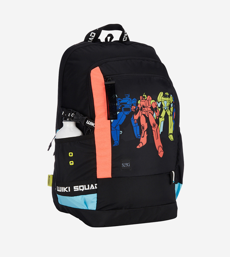Printed Zip Around Backpack