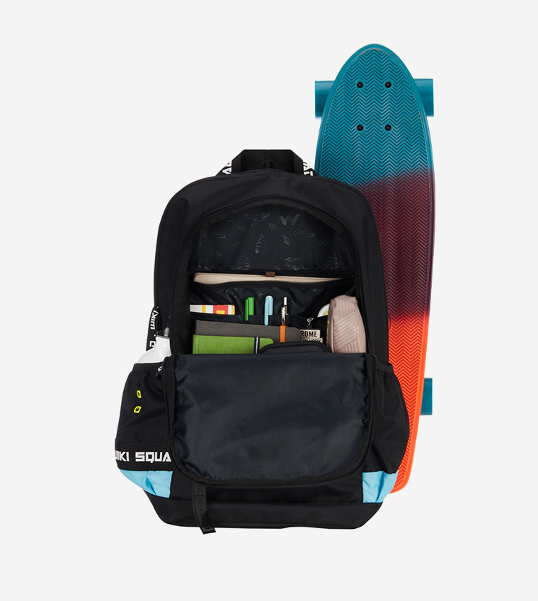 Printed Zip Around Backpack