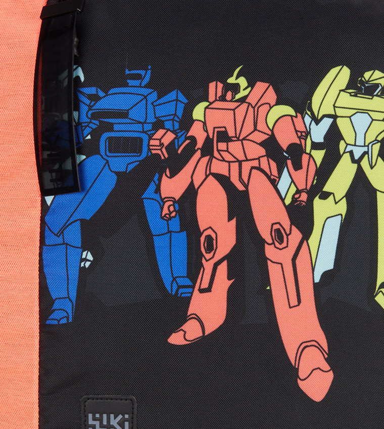 Printed Zip Around Backpack