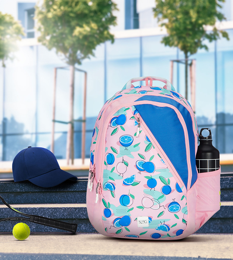Printed Zip Around Backpack