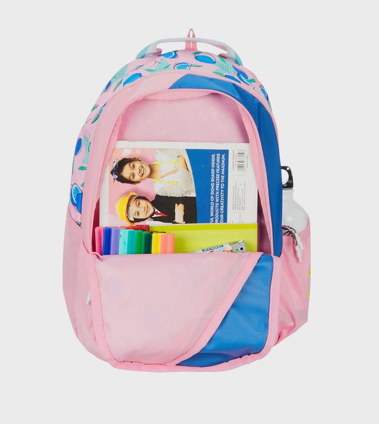 Printed Zip Around Backpack