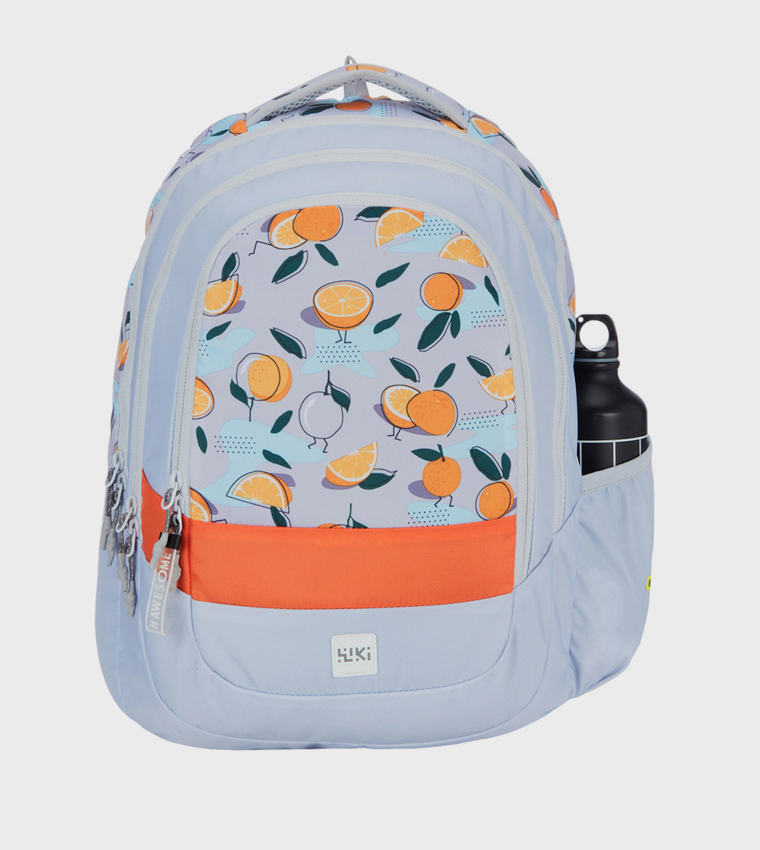 Printed Zip Around Backpack