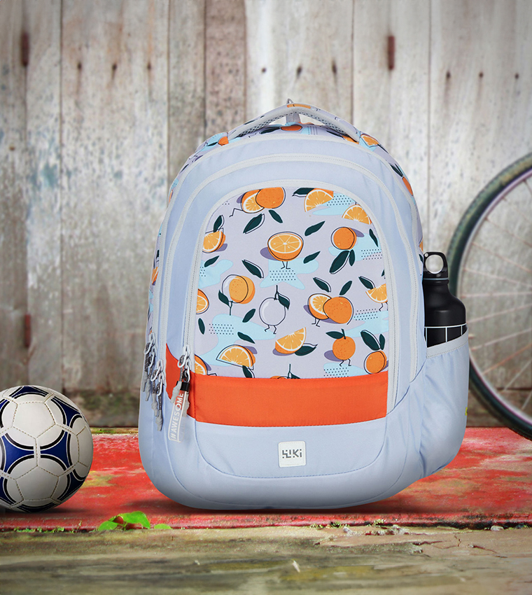 Printed Zip Around Backpack