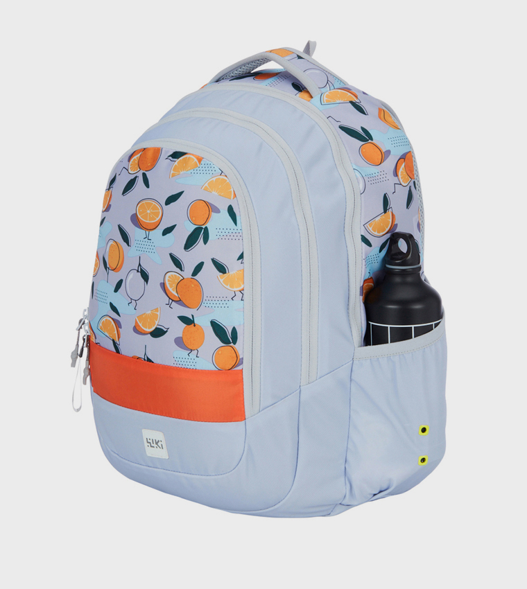 Printed Zip Around Backpack