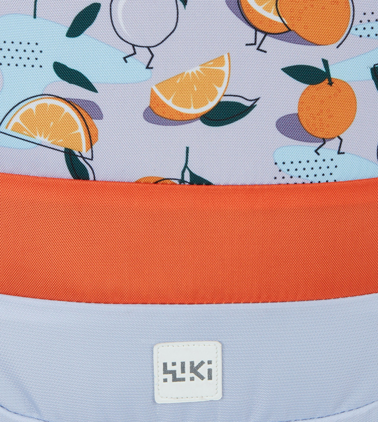 Printed Zip Around Backpack