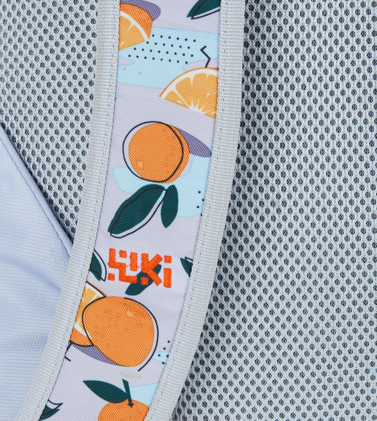 Printed Zip Around Backpack