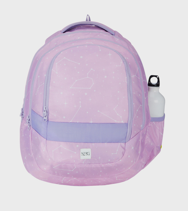 Printed Zip Around Backpack
