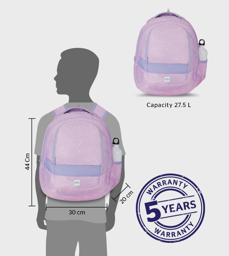 Printed Zip Around Backpack