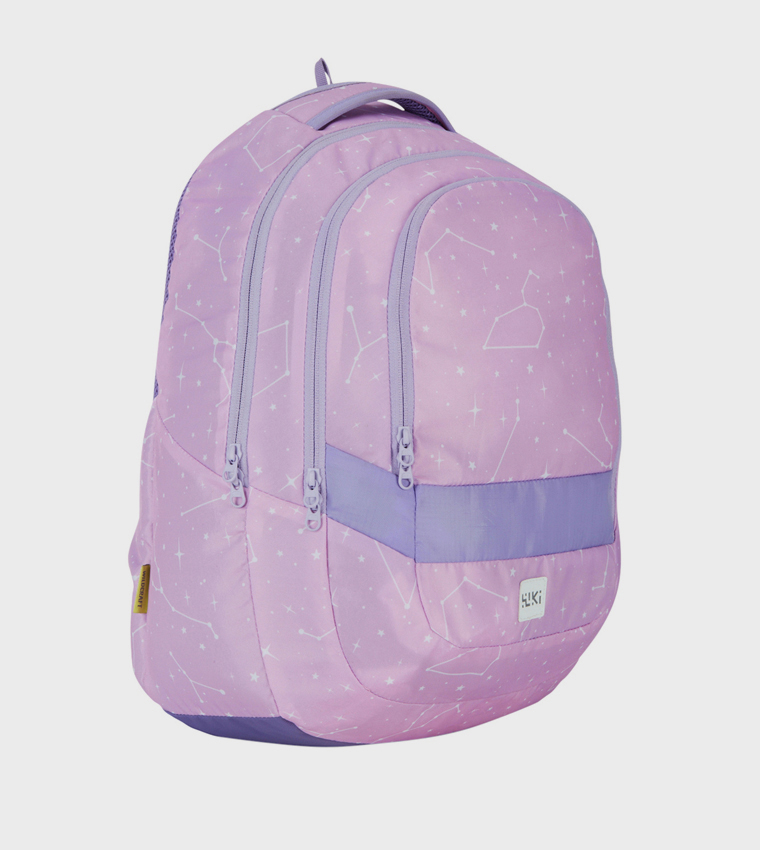 Printed Zip Around Backpack
