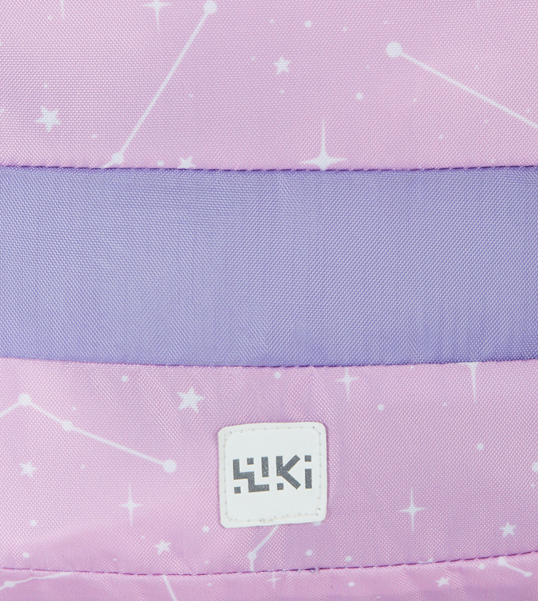 Printed Zip Around Backpack