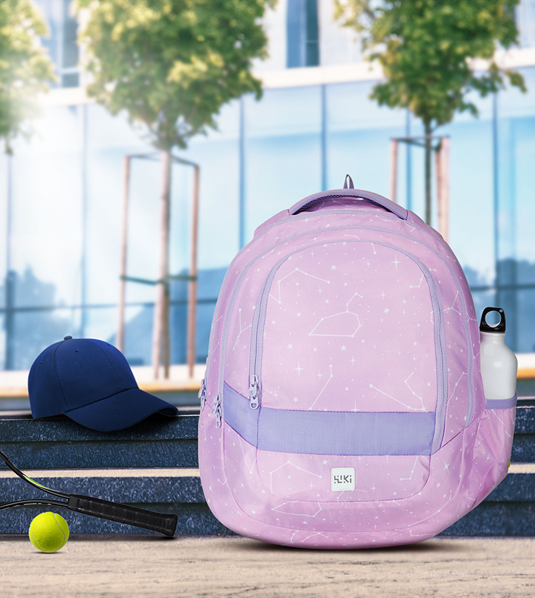 Printed Zip Around Backpack