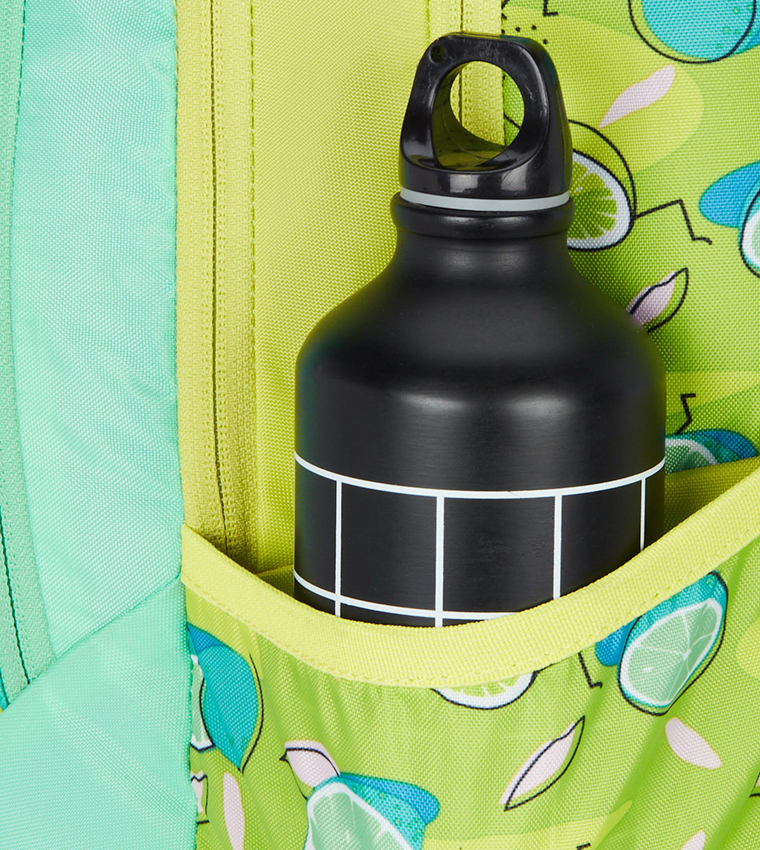 Printed Zip Around Backpack