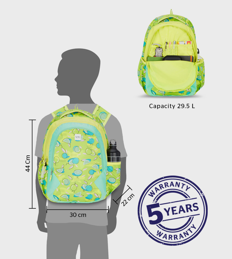 Printed Zip Around Backpack