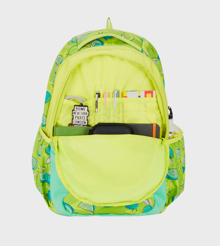 Printed Zip Around Backpack