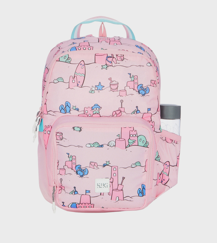 Printed Zip Around Backpack