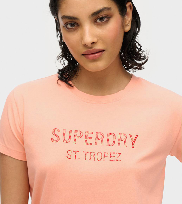 Sport Luxe Crew Neck Slim-Fit T-Shirt