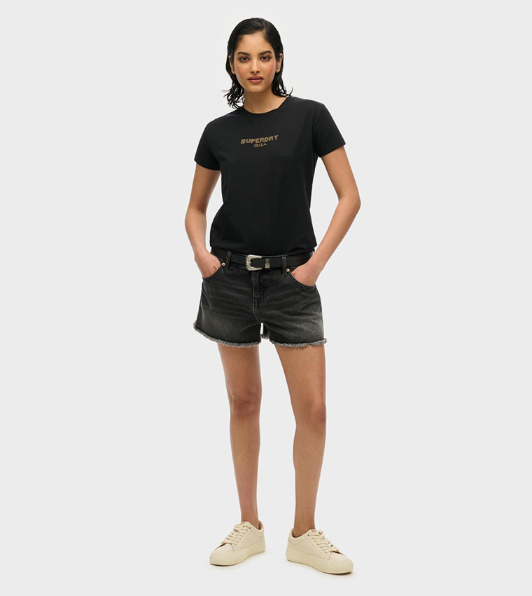 Sport Luxe Crew Neck Slim-Fit T-Shirt