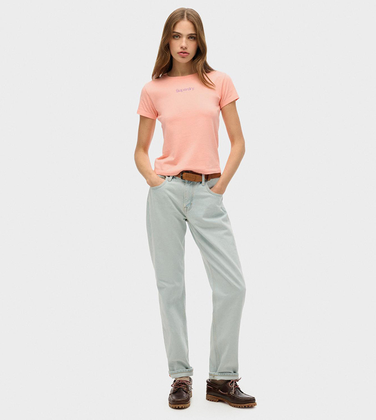 Monotype Crew Neck Slim Fit T-Shirt