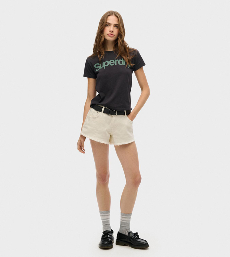 Monotype Crew Neck Slim Fit T-Shirt