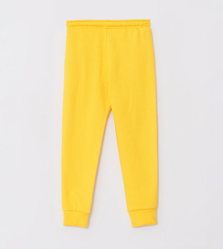 Boys yellow joggers sale