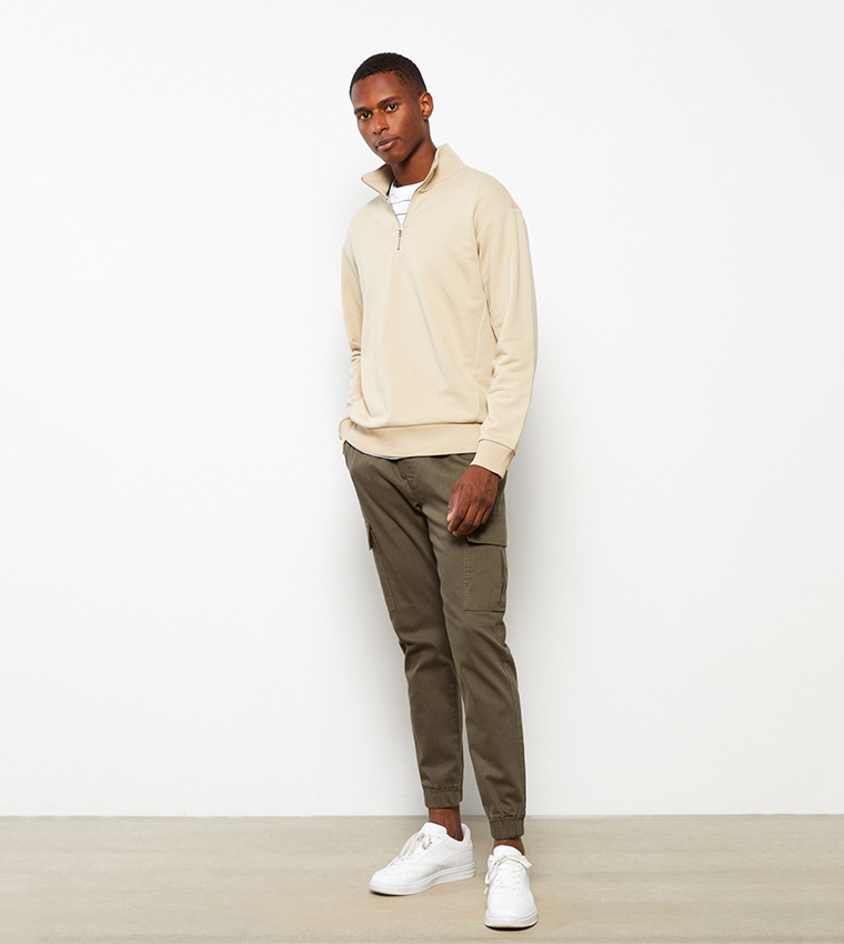 Slim fit store khaki joggers