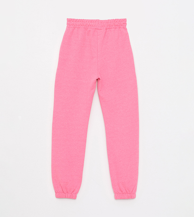 Pink cheap jogger sweatpants