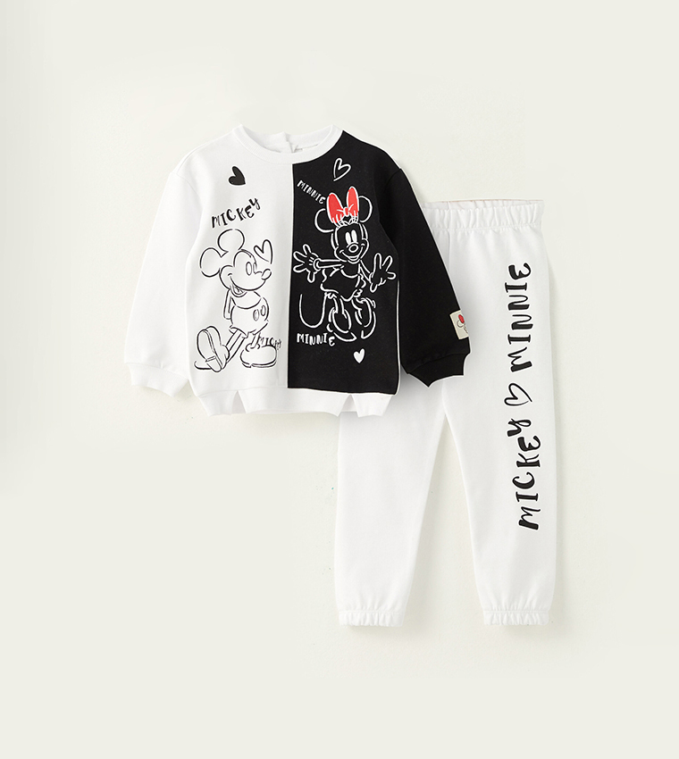 Buy LC Waikiki Minnie Mouse Printed Sweatshirt And Tracksuit