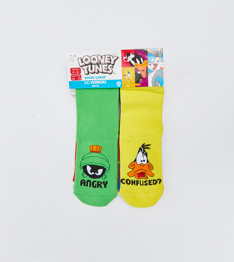 Looney Tunes Men's Socks, 6-Pack