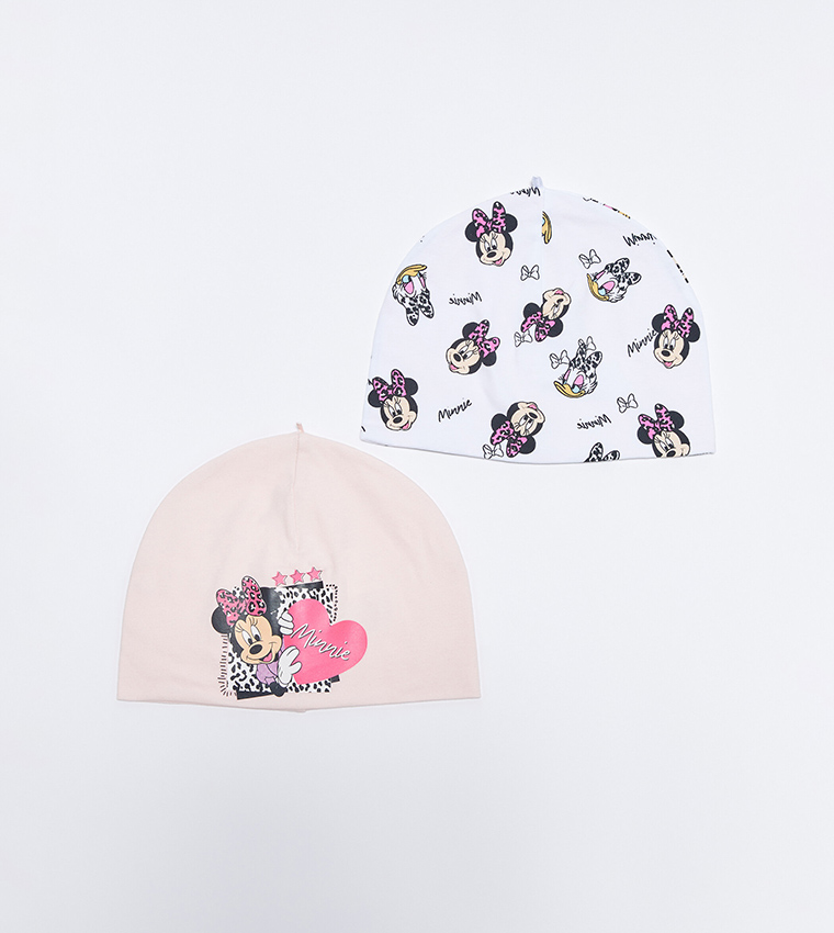 Buy LC Waikiki Pack Of Minnie Mouse Printed Beret Caps In