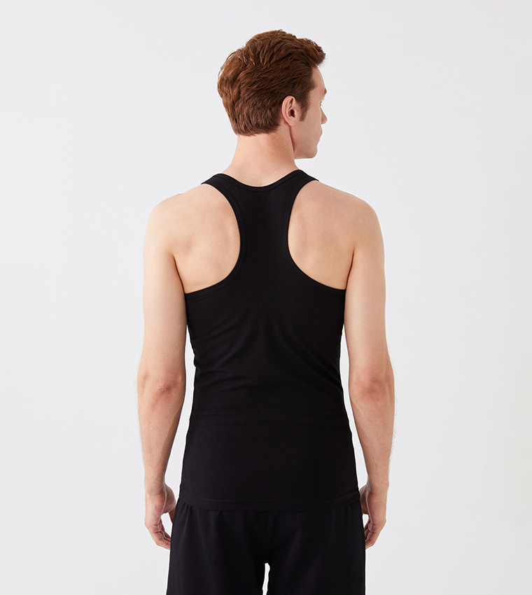 Pack of 2 Scoop Neck Vests