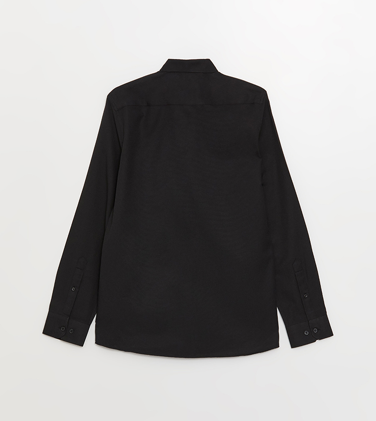 Slim Fit Long Sleeves Oxford Shirt