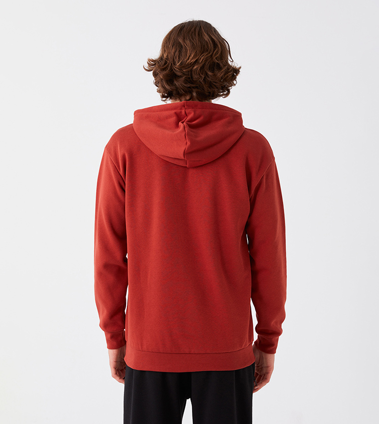 Orange red outlet hoodie