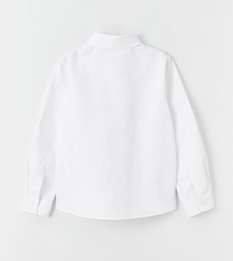 Buy LC Waikiki Solid Long Sleeves Shirt In White