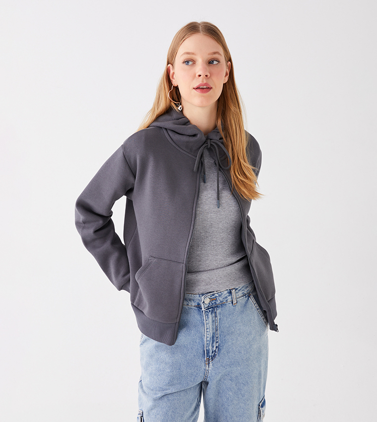 Oversized fleece outlet coat