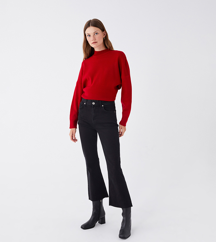 High Rise Flared Jeans