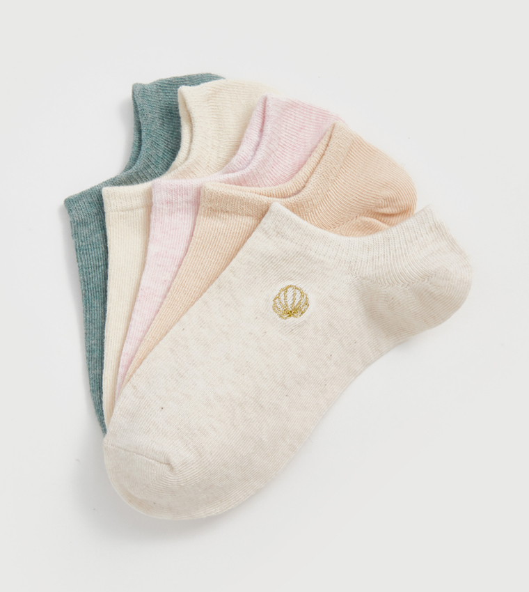 Pack of 5 Ankle Socks