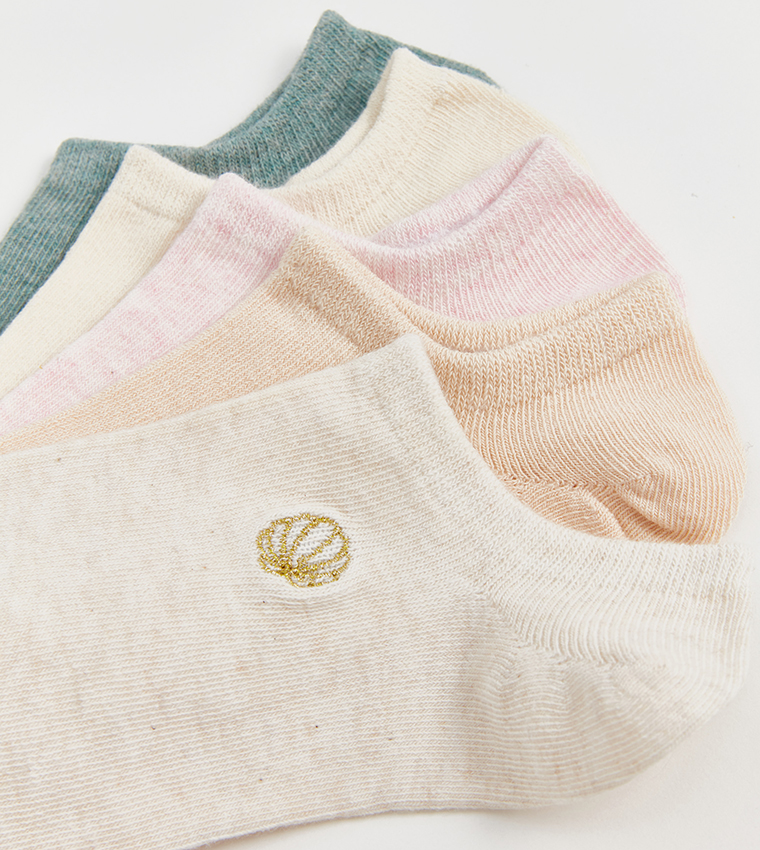 Pack of 5 Ankle Socks