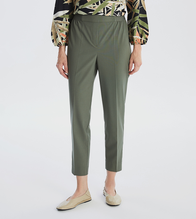 High Waist Articulated Wheel Pants