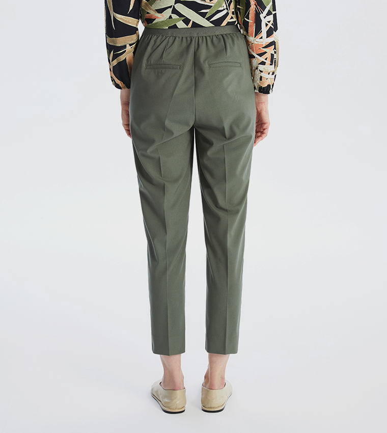 High Waist Articulated Wheel Pants