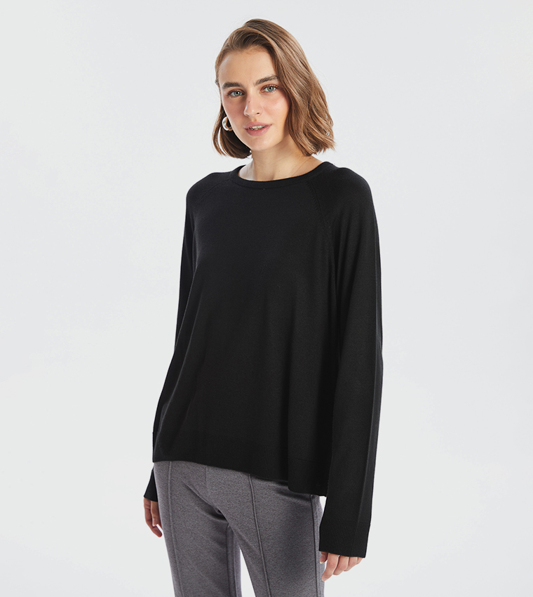 Crew Neck Oversized Sweater