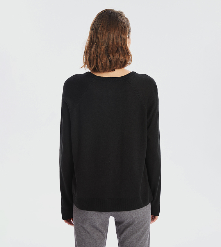 Crew Neck Oversized Sweater