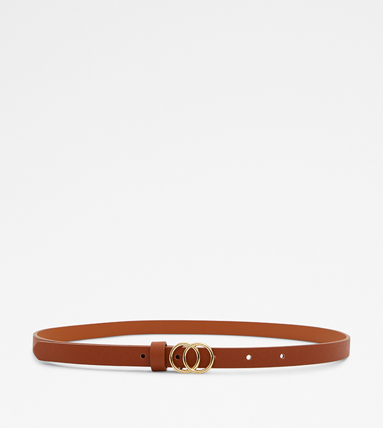 Buy Aldo Accessories WARDOJAN Pack Of 2 Double Ring Belt In Brown 6thStreet Kuwait