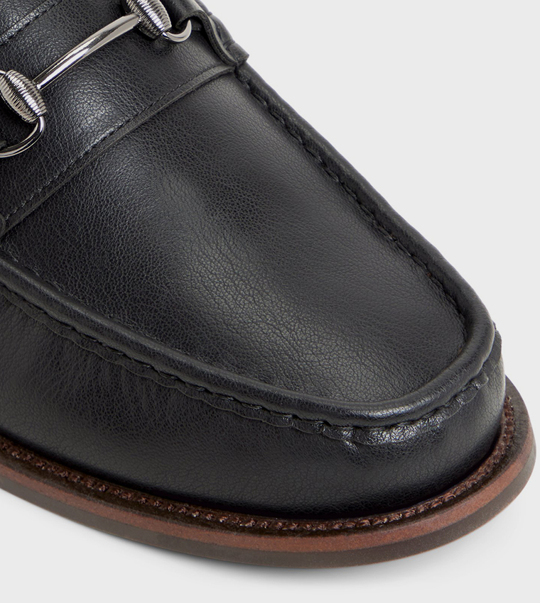 WATERSON Metal Accent Loafers