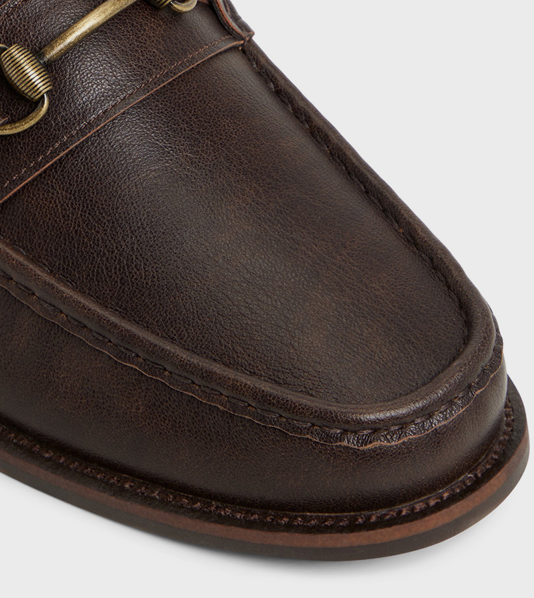 WATERSON Metal Accent Loafers