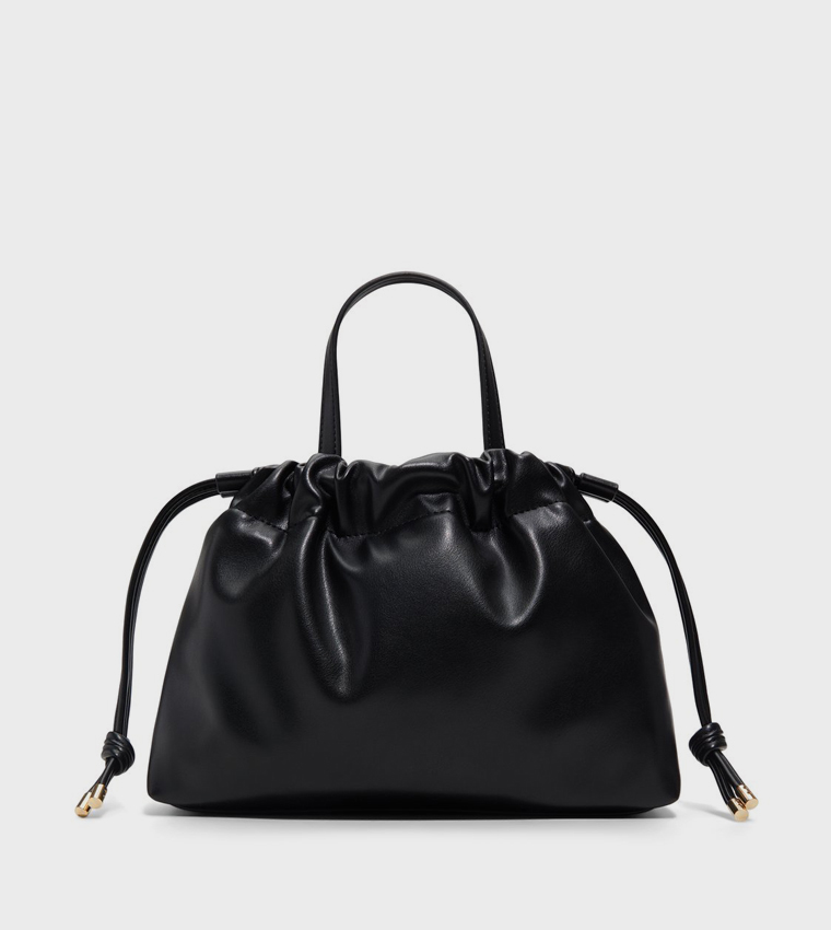 WAVERLYY Textured Bucket Bag
