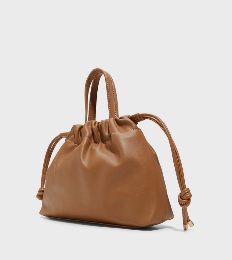 WAVERLYY Textured Bucket Bag