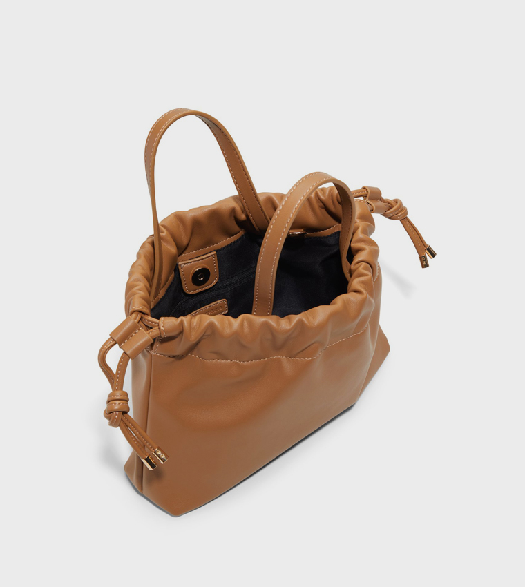 WAVERLYY Textured Bucket Bag