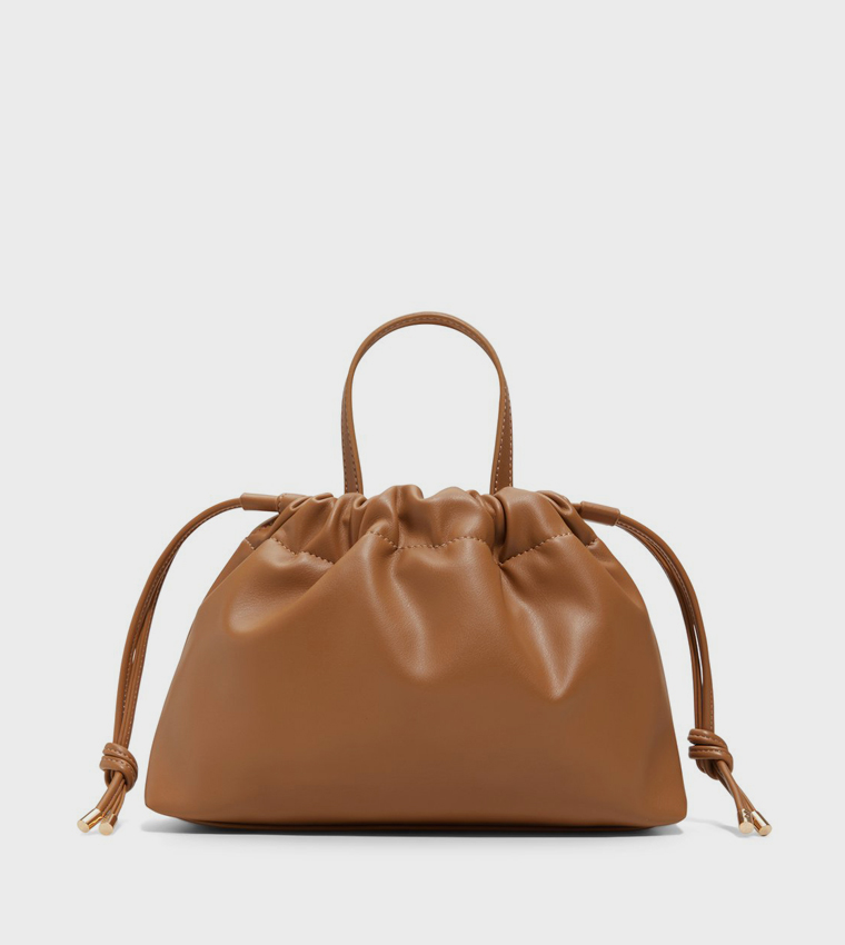 WAVERLYY Textured Bucket Bag